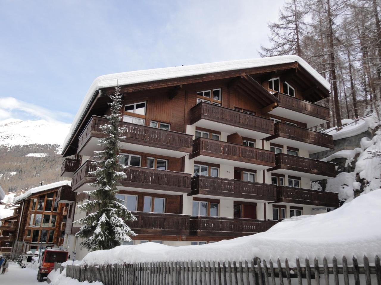 Bolero 4.5 Dachzimmerwohnung Zermatt Exterior foto